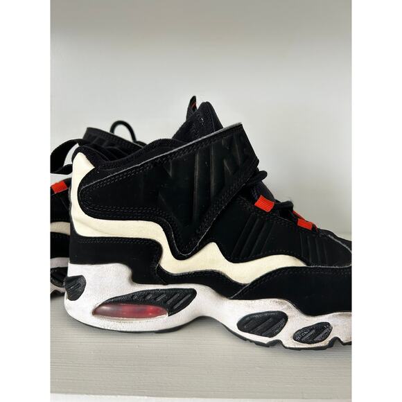 Big Kid's Nike Air Griffey Max 1 Coconut Milk/Black-Team Orange San Francisco - Picture 2 of 4